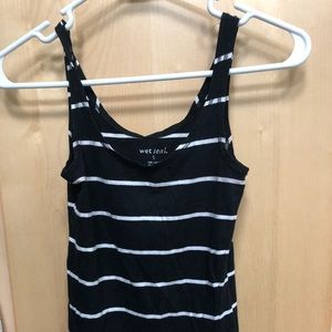 Black & white tank